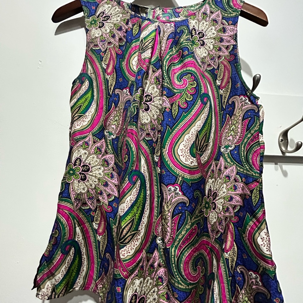 Talbots silk tank (size 4)